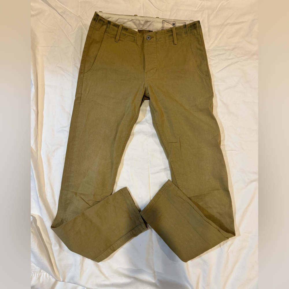 Mens Rogue Territory infantry Pant relaxed taper tag size 30 RGT
